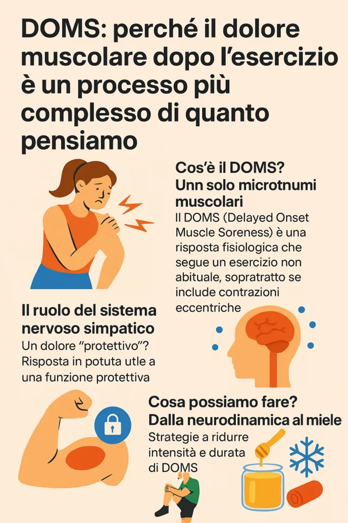 DOMS
fisioterapia per dolore muscolare